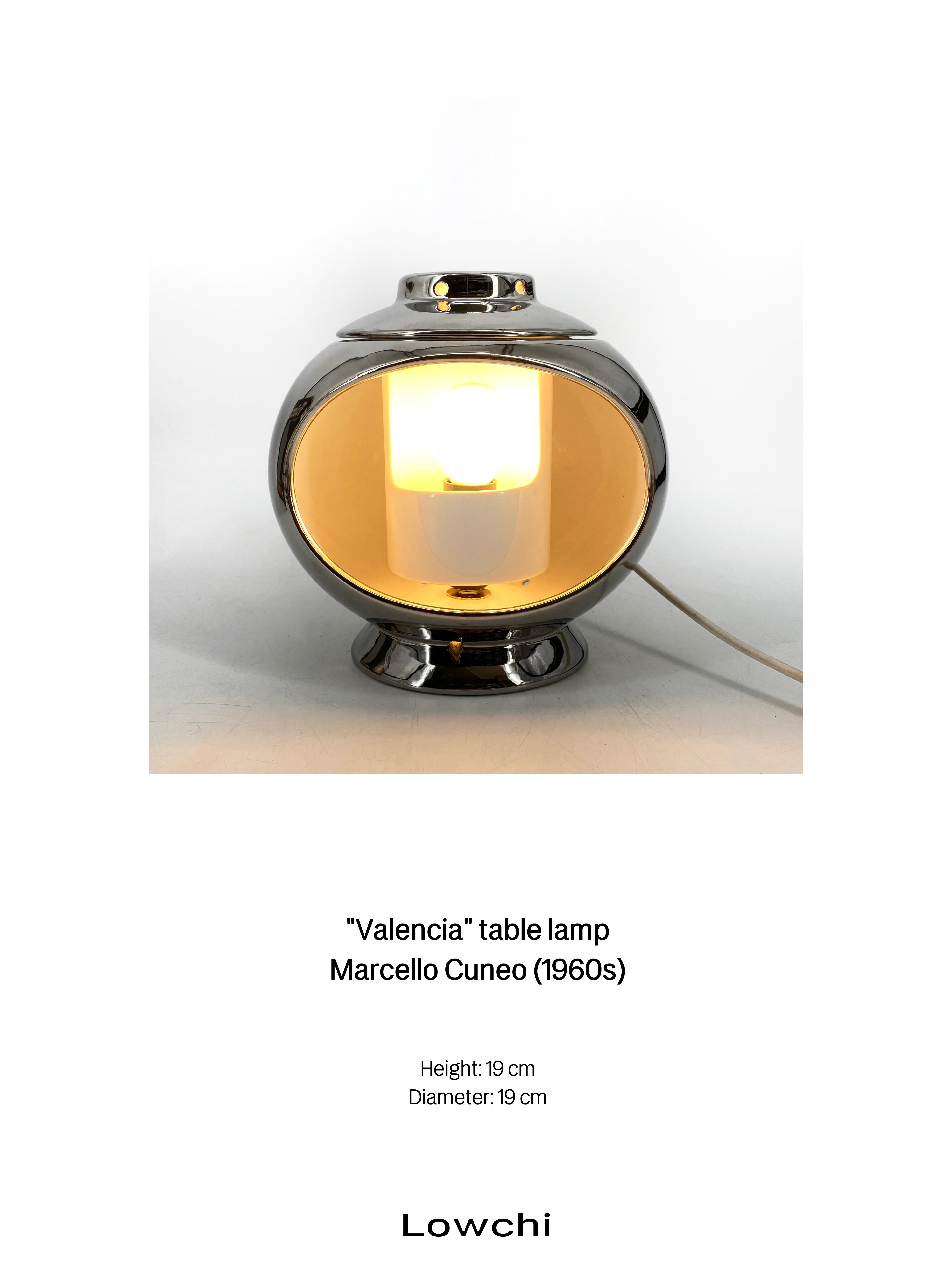 LOWCHI Home 010 Valencia table lamp